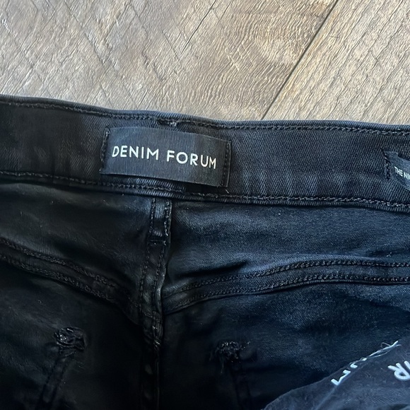 Denim Forum Nico Mid Rise Crop - Picture 6 of 12